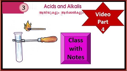Acids and Alkalis | Basic Science 7th Standard | Chapter 3 | Video Part 4 | ആസിഡുകളും ആൽക്കലികളും