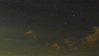 Comet Neowise from Ashokan Reservoir, Up State New York