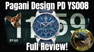 Pagani Design PDYS008 VK63 MechaQuartz Chronograph Watch