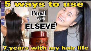 Loreal Paris ELSEVE: The Best Hair Mask ever Proven and tested for 7 years