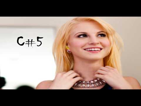 Hayley Williams Vocal Range E3-A6