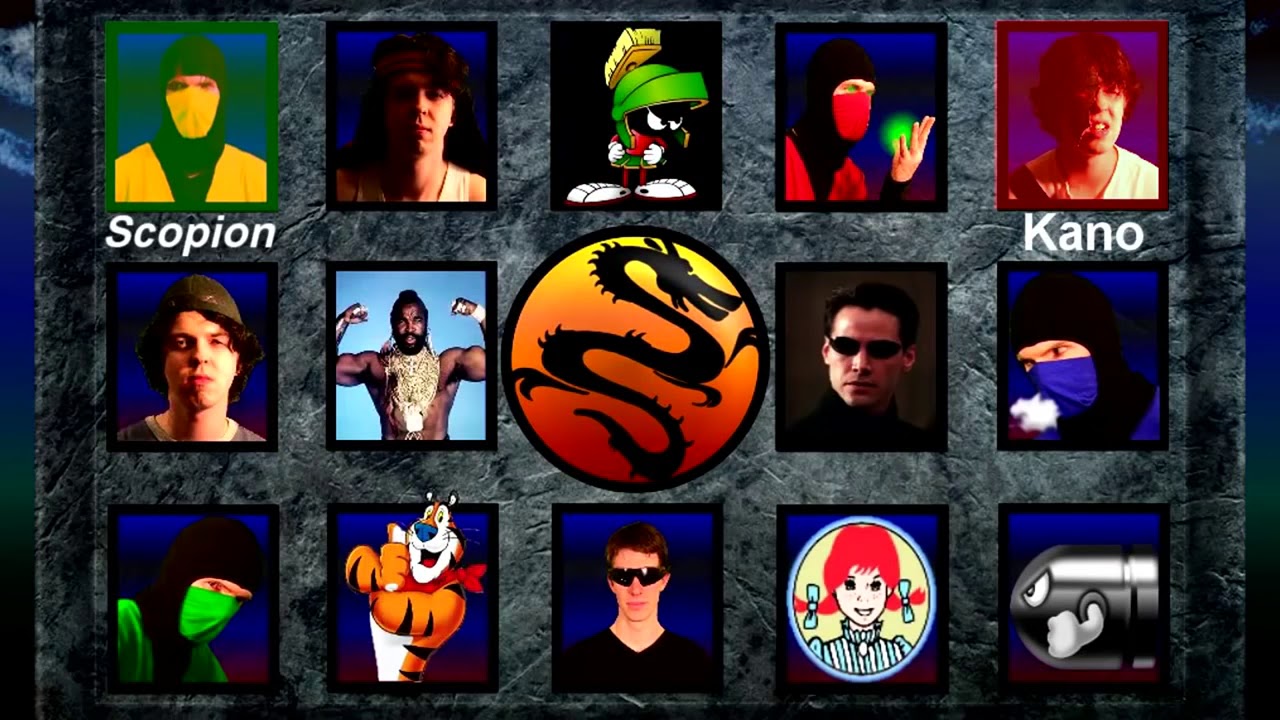 REAL MORTAL KOMBAT - Real Mortal Kombat: Video Game Flaws (MK Parody)