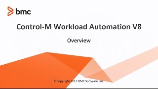 Control-M Version 8 Overview