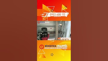 MÁY DÁN CẠNH TỰ ĐỘNG - Máy dán nẹp ván ép - Máy cắt xén dán cạnh tự động - Máy dán cạnh đẩy tay