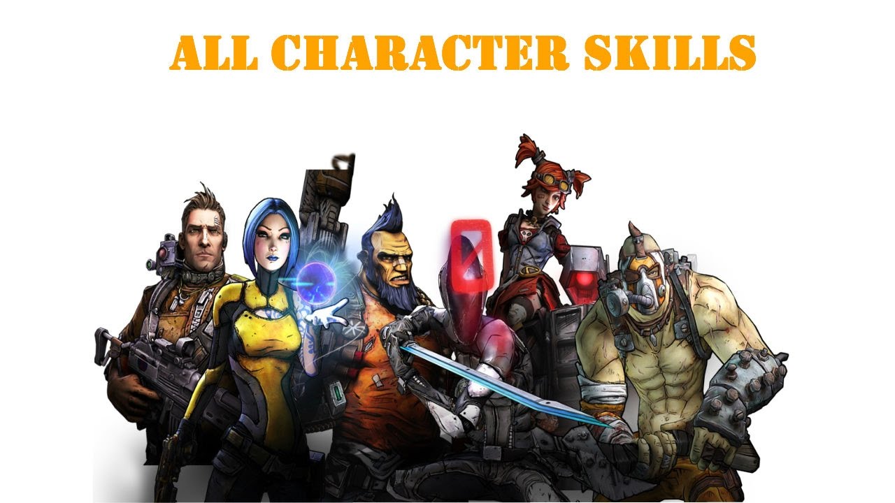 borderland 2 ตัวละคร  New  Borderlands 2: every character skill