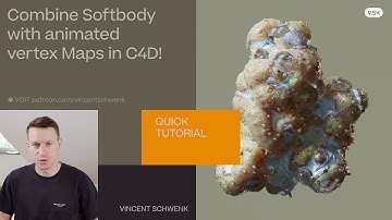 Combine Vertex Maps with Softbody / Quick C4D Tutorial