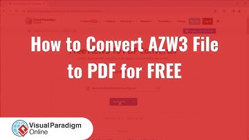 How to Convert AZW3 File to PDF for FREE