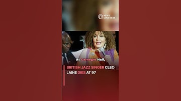 Thumbnail of Breaking News: British Jazz Singer Cleo Laine Dies at 97 #entertainment #entertainmentnews