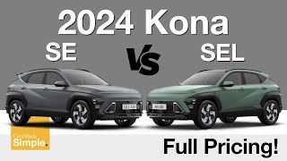 2024 Hyundai Kona SE vs SEL | Feature & Pricing Breakdown!