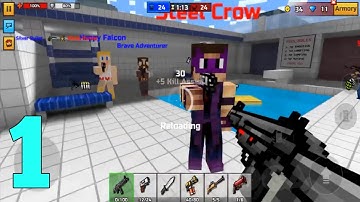 Pixel Gun 3D Battle Royale Gameplay Walkthrough - Part 1 [Android/iOS] #PixelGun3D #BattleRoyale