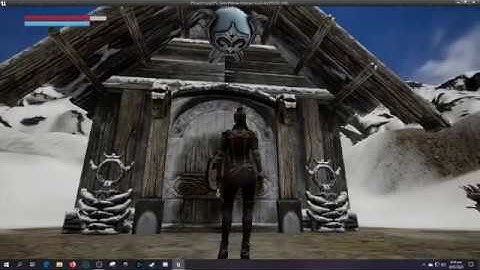 Not a game dev tries to create an RPG in UE4: Adding character stats, treasure chests and new spell.