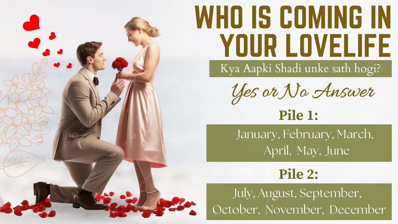 Aapki shaadi kisse hogi??Who is entering in your love life🌹🥰Yes or No guidance