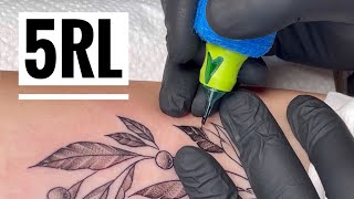 FULL TATTOOING PROCESS | Whip Shading 5RL