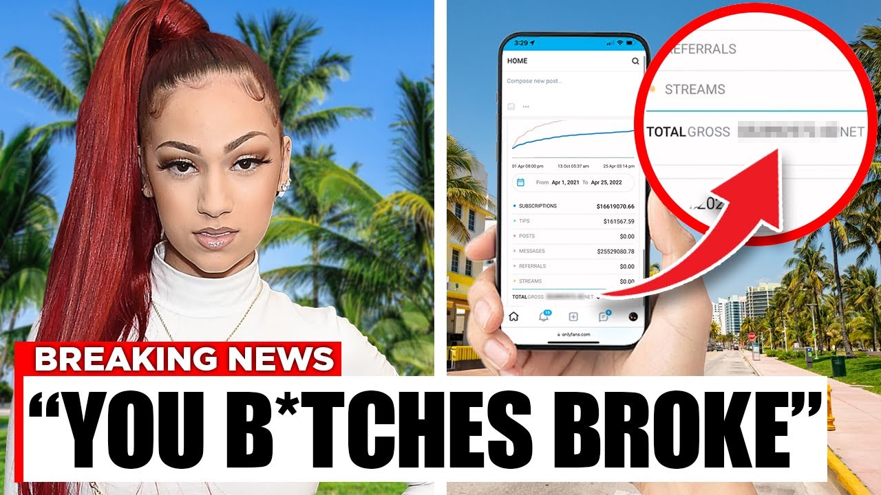 How Much Bhad Bhabie Has REALLY Made off of OnlyFans.. YouTube