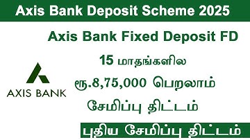 Axis Bank 15 Month FD Scheme 2025 🔥 Full Details  Interest Rate, Maturity, Senior Citizen Benefits