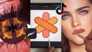 PROCREATE TIKTOK COMPILATION THAT I WISH I KNEW 🌷🌷