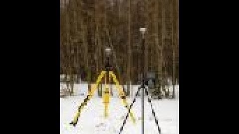 R10 2 GNSS Base and Rover setup