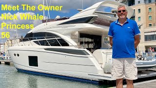 Meet The Owner : Nick Whale  Princess 56
