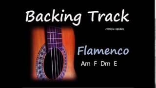 BACKING TRACK IN Am SPANISH FLAMENCO chords