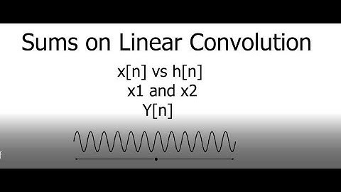 Sum Based on Linear Convolution