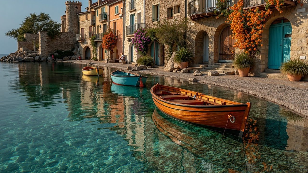 Акустическая гитара и средиземноморский релакс ~ Уютный праздник 🎶