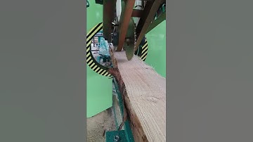 Csaw Engineering presents their twin vertical log breakdown saws(1)