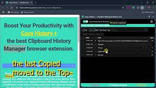 🚀 Copy History + Clipboard Manager: Sort Clipboard Items by Copied Date or Created Date
