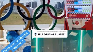 TikToks Inside the Tokyo Olympic Village | Tangy Toks