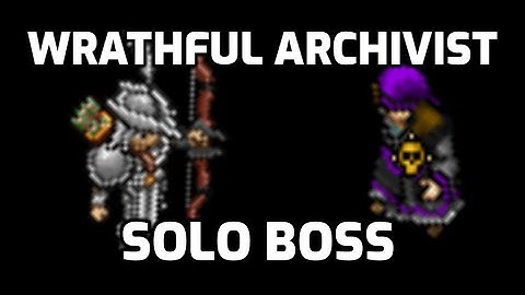 Wrathful Archivist - new archfoe boss with the summer update 2025.