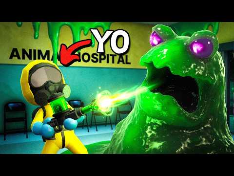 I DRESSED as HAZMAT to DEFEAT the NEW ANOMALY in Animal Hospital (Roblox)