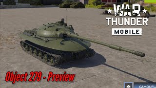 Preview Object 279 - War Thunder Mobile