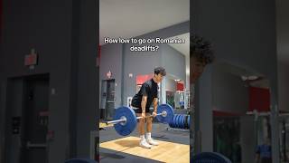 How Low Should You Go on Romanian Deadlifts?