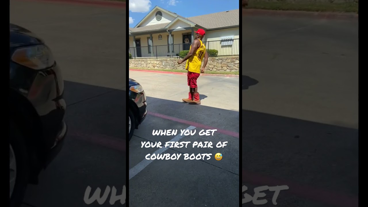 YouTube에서 WHEN YOU GET YOUR FIRST PAIR OF COWBOY BOOTS 😅 #shorts #viral #fypシ #trending #funny #reels #fyp 보기 YouTube에서 WHEN YOU GET YOUR FIRST PAIR OF COWBOY BOOTS 😅 #shorts #viral #fypシ #trending #funny #reels #fyp 보기