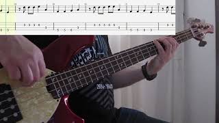 The Police - Man In A Suitcase Bass Cover with TAB