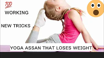 5 Easy Yoga Aasaans That loses weight