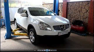 Замена правой передней ступицы на Nissan Qashqai 2,0 4WD Ниссан Кашкай 2009