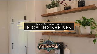 New & Improved Floating Shelves!