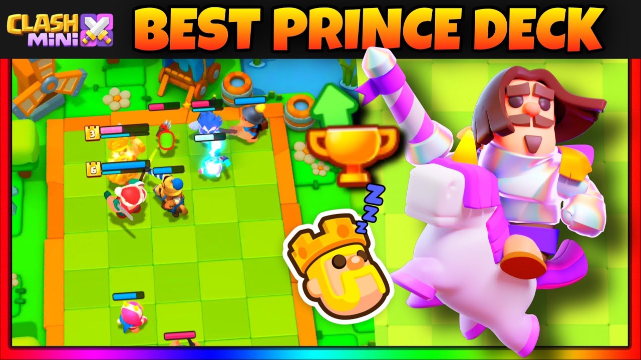 100% WIN RATE!* Best Little Prince Deck To Win Any Games In Clash Royale! 