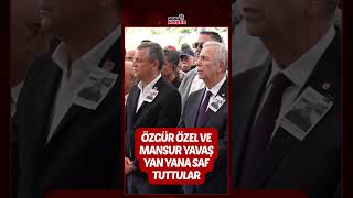 Özgür Özel Ve Mansur Yavaş, Gazeteci Rahmi Yıldırım’ın Töreninde Bir Araya Geldiler