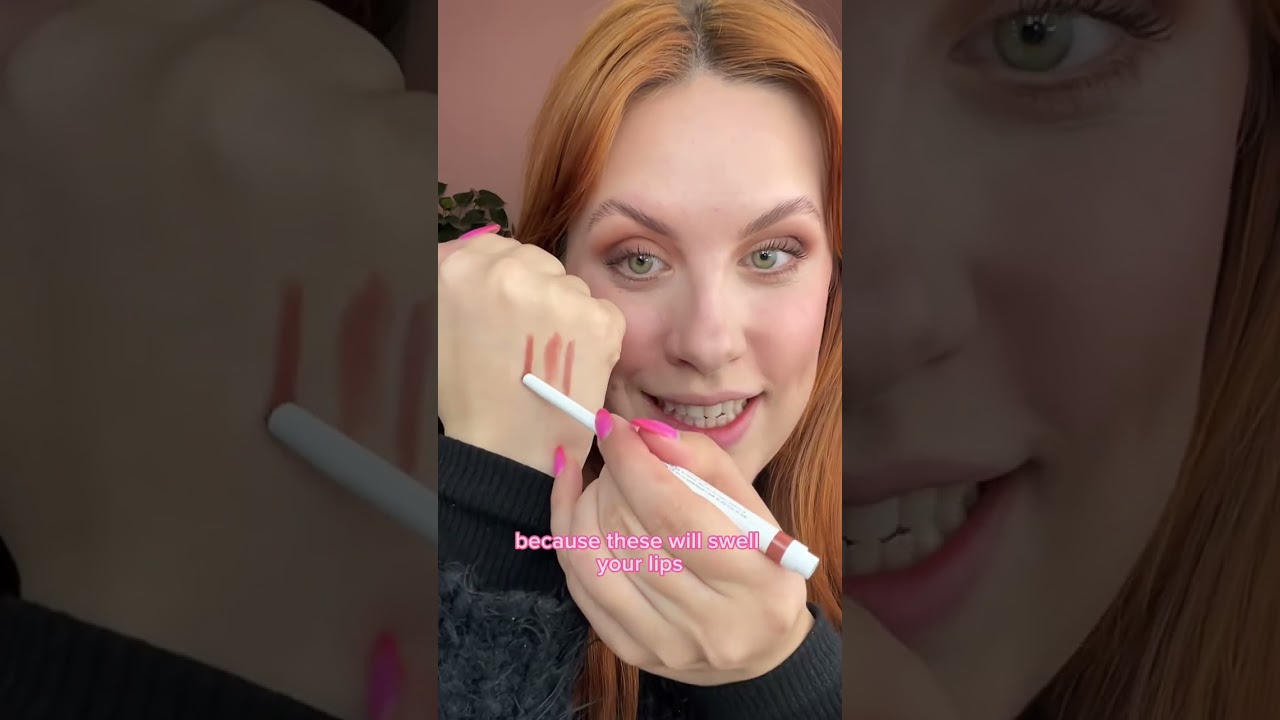 Plumping lipliners!? These will burn but that’s how you know it’s working