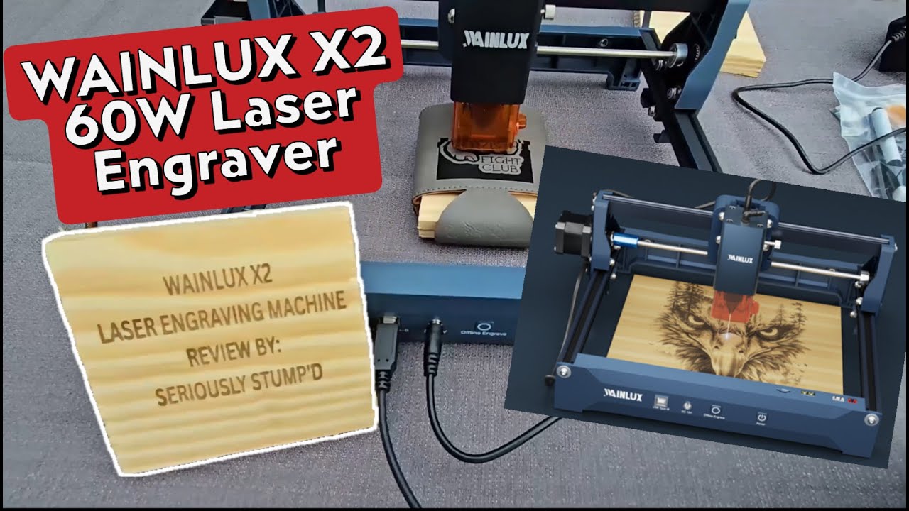 WAINLUX X2 Laser Engraver Machine Review: Tips and Tricks!