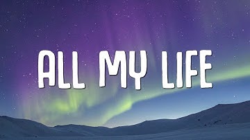 Thumbnail of Lil Durk - All My Life (Lyrics) ft. J. Cole