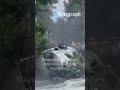 Train crashes into truck carrying septic tank