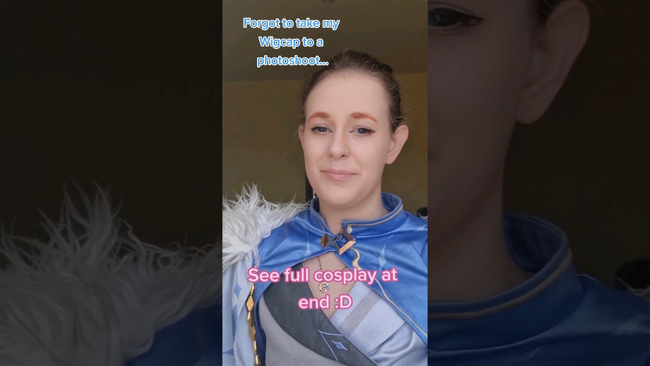 Forgotten a wig cap? Improve! :D