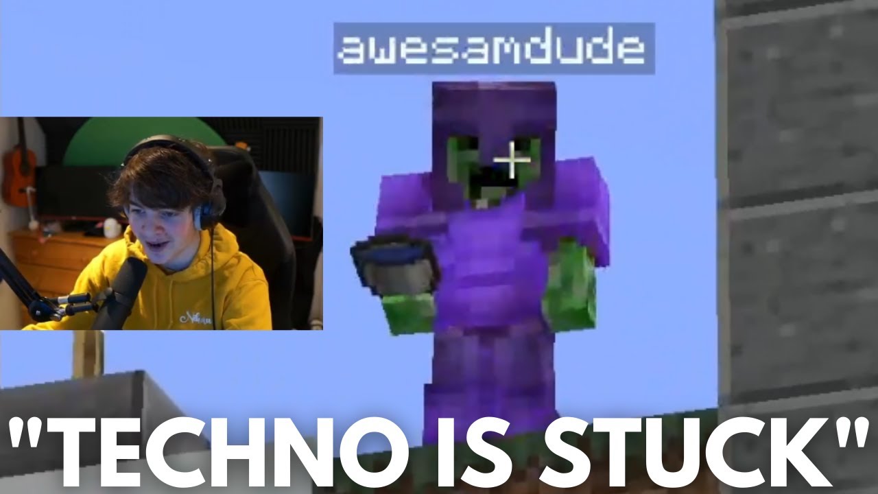 Awesamdude leaks that Technoblade is in Prison - Dream SMP