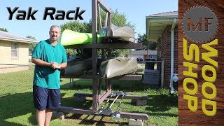 Kayak Rack holds 6 Kayaks (YakRack)