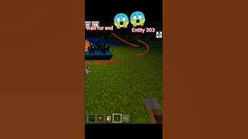 trying to spawn entity 303 😱😈|| #minecraft #horror #entity #shorts #viral
