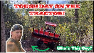Extreme Brush Hogging & Trail Clearing! Kubota L3302 in Action