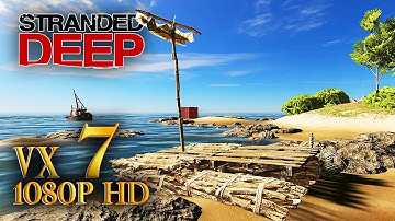 STRANDED DEEP Ps4 Walkthrough Gameplay (Ep7) Raft Finally Done