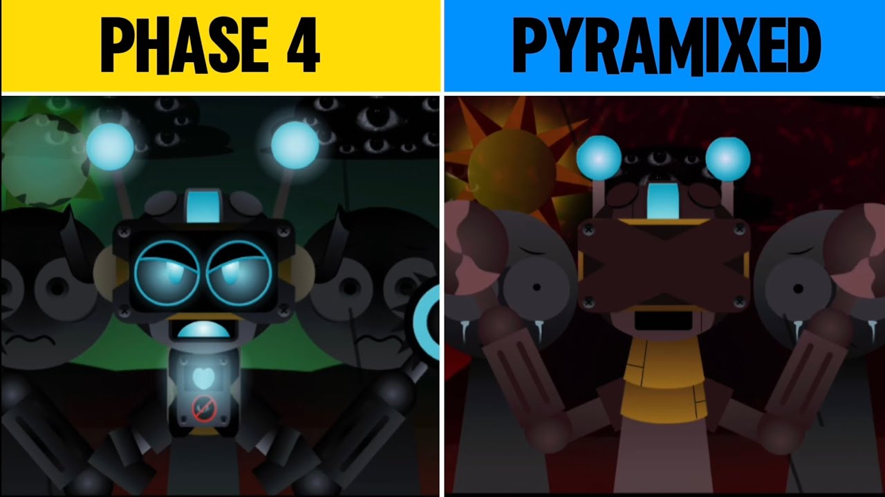 Incredibox Sprunki Hyper Shifted Phase 4 But Pyramixed 